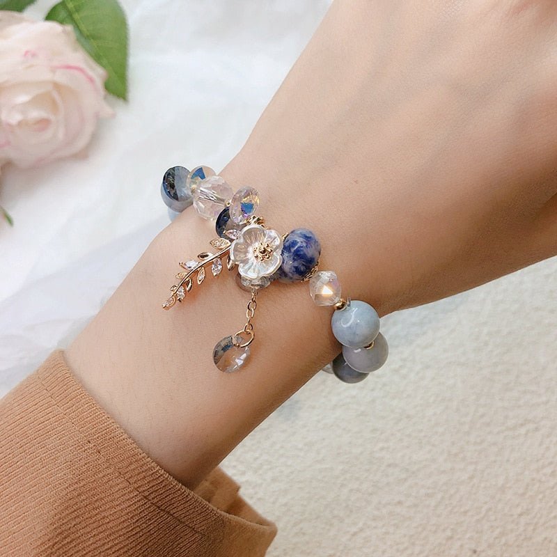 Silver Beaded Bracelets w/ Charms – Creatively Yours by Holly & Bre