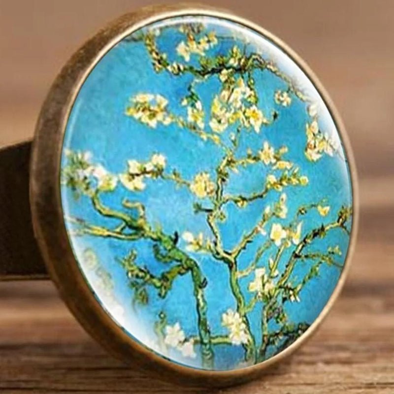 Vincent Van Gogh Ring Almond Blossoms - Turquoise Trading Co